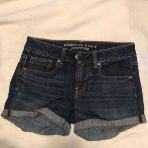 American eagle jean shorts